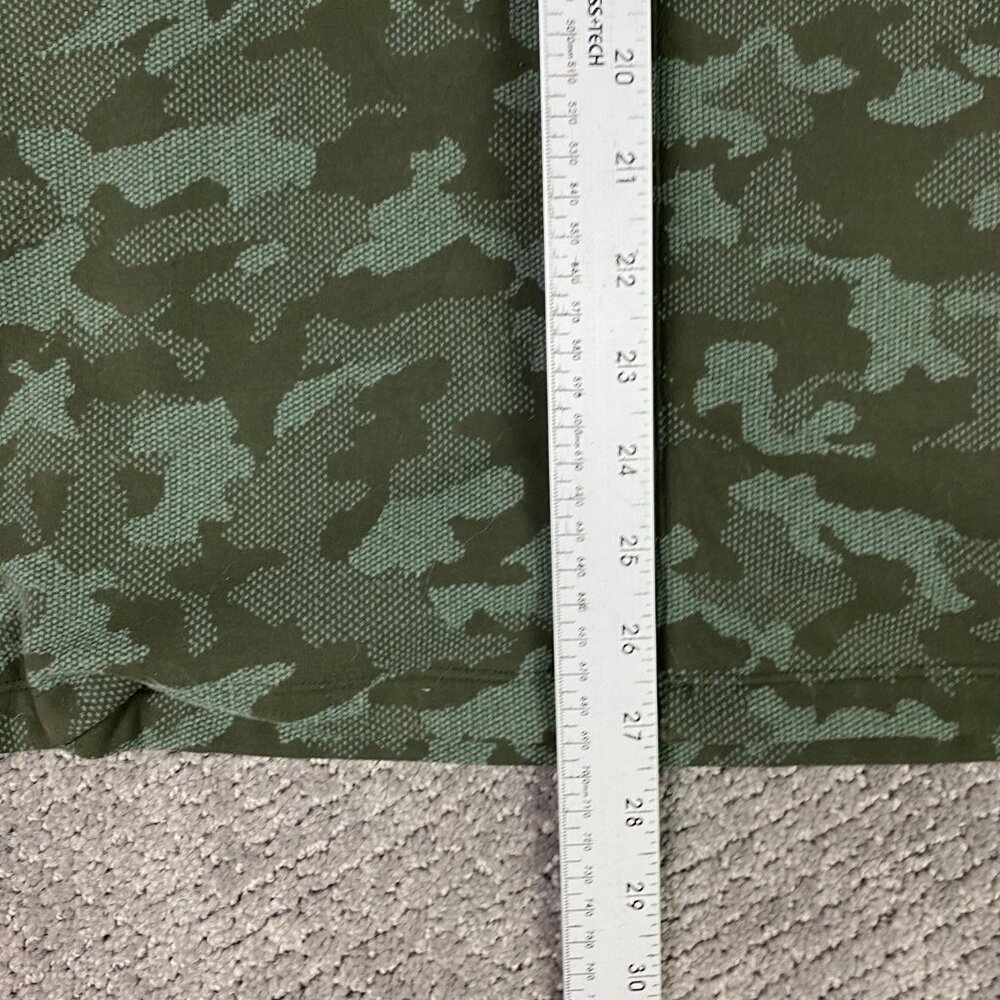 Lululemon Surge Warm Full Zip Jacquard Jacket Hoodie Men's Medium Camo Green Gym - Picture 10 of 10